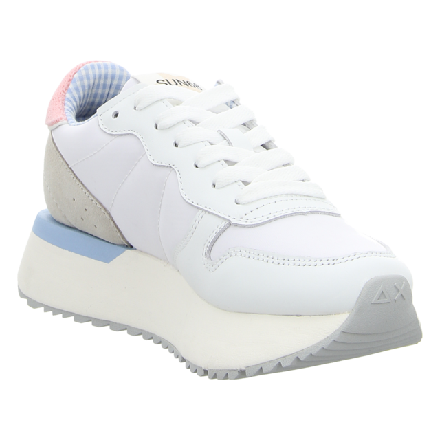 Sun68 - Z36222-0104 WHITE PINK - Big Stargirl Spongee - white/pink - Sneaker