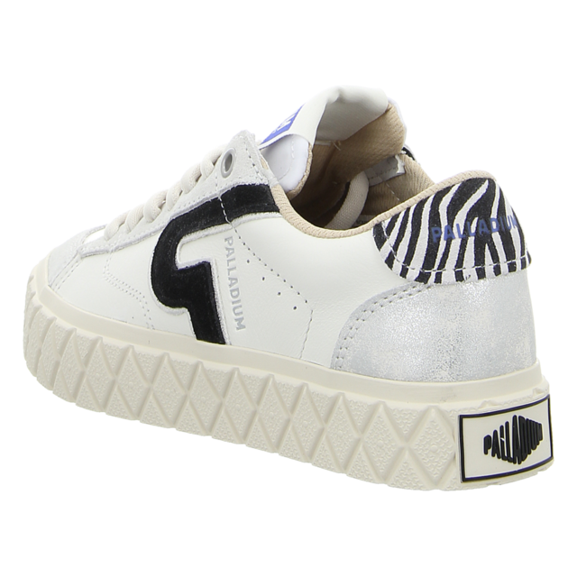 Palladium - 94662-140-M - Ace Lo Mix LTH - star white/zebra - Sneaker