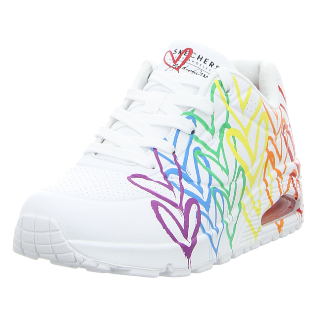 Skechers - 177927 WMLT - Uno-Full of Love - white/multi - Sneaker