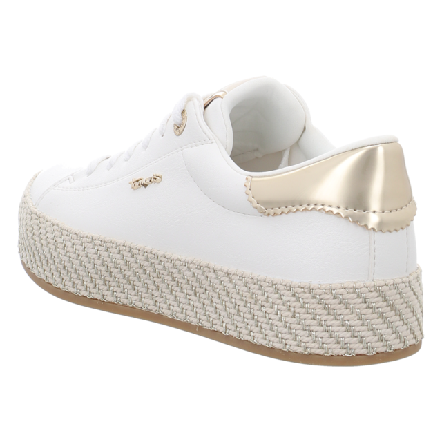 Tamaris - 1-23713-42-190 - 1-23713-42-190 - white/gold - Schn�rschuhe