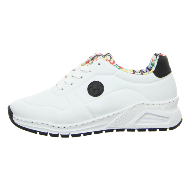 Rieker - M4903-80 - M4903-80 - weiß - Schnürschuhe