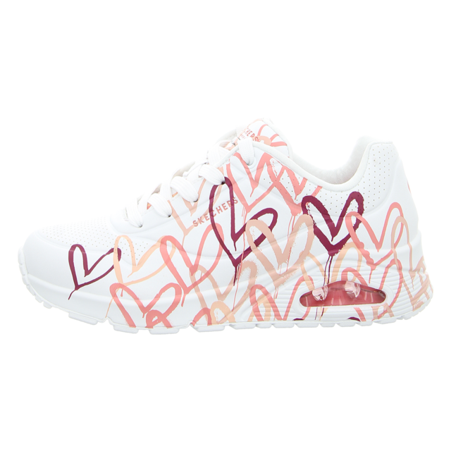 Skechers - 155507 WCRL - Skechers X JGoldcrow - white/hot coral - Sneaker
