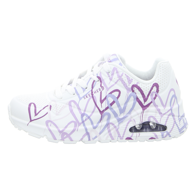 Skechers - 155507 WLPR - UNO Spread the Love - white/multi purple - Sneaker