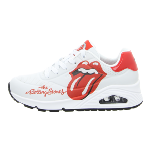 Sneaker - Skechers - Rolling Stones - white/red