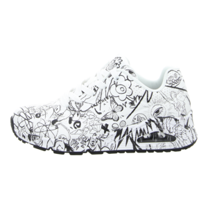 Sneaker - Skechers - Uno Process Sketch - white/black