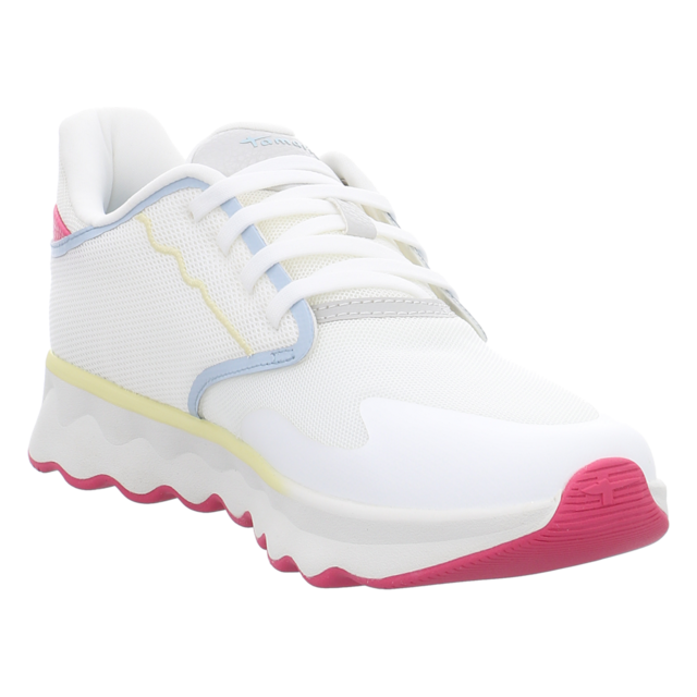 Tamaris - 1-23700-44-197 - 1-23700-44-197 - white comb - Schn�rschuhe