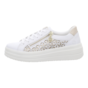 Schn�rschuhe - Remonte - weiss kombi