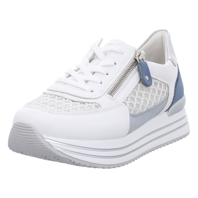 Remonte - D1329-81 - D1329-81 - weiss/weiss-silber/bleu/bleu - Sneaker
