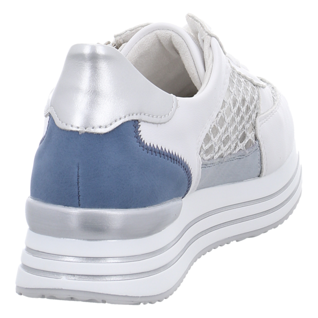 Remonte - D1329-81 - D1329-81 - weiss/weiss-silber/bleu/bleu - Sneaker