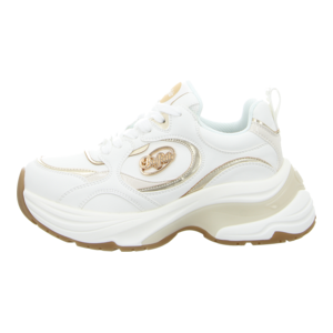 Schn�rschuhe - Buffalo - Senta One - white/cream/gold