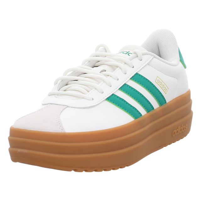 Adidas - JQ7832 000 - VL Court Bold - cwhite/cougrn/goldmt - Sneaker