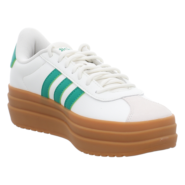 Adidas - JQ7832 000 - VL Court Bold - cwhite/cougrn/goldmt - Sneaker