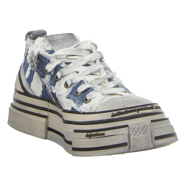 Rebecca White - V02L-4A.V4 - V02L-4A.V4 - white+blue stripe - Sneaker