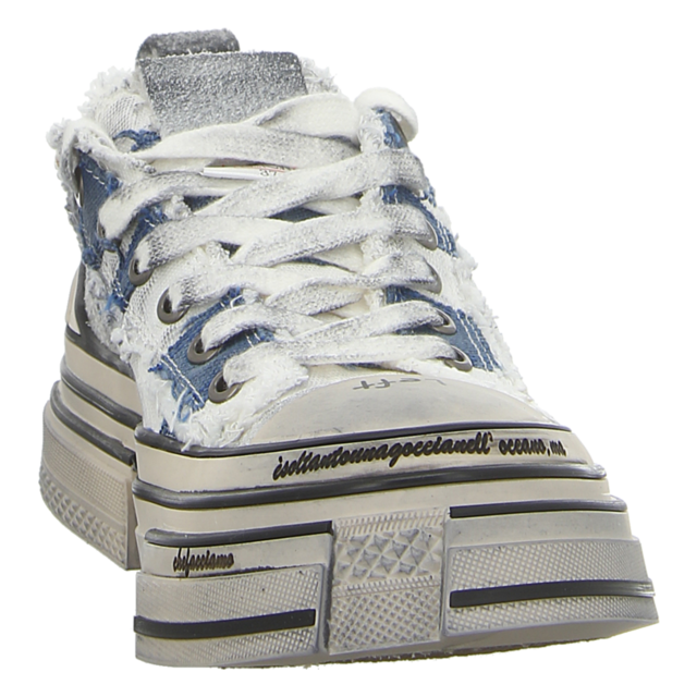 Rebecca White - V02L-4A.V4 - V02L-4A.V4 - white+blue stripe - Sneaker