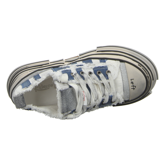 Rebecca White - V02L-4A.V4 - V02L-4A.V4 - white+blue stripe - Sneaker