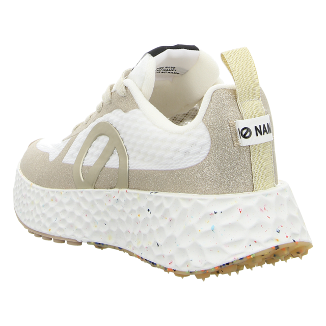 No Name - CARTER FLY PROTECT W - WHITE/ LIGHT GOLD - Carter Fly Protect W - white light gold - Sneaker