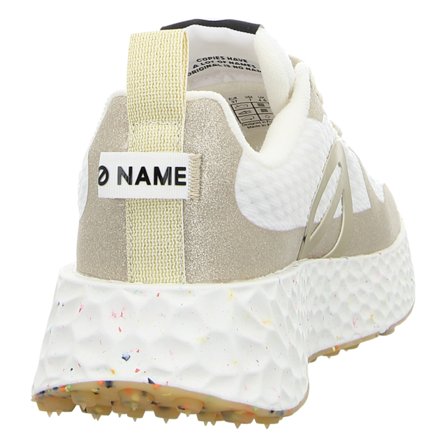 No Name - CARTER FLY PROTECT W - WHITE/ LIGHT GOLD - Carter Fly Protect W - white light gold - Sneaker