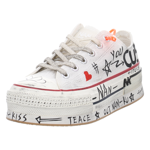 NAN-KU - NA-20  WHITE HEART - NA-20  WHITE HEART - white - Sneaker