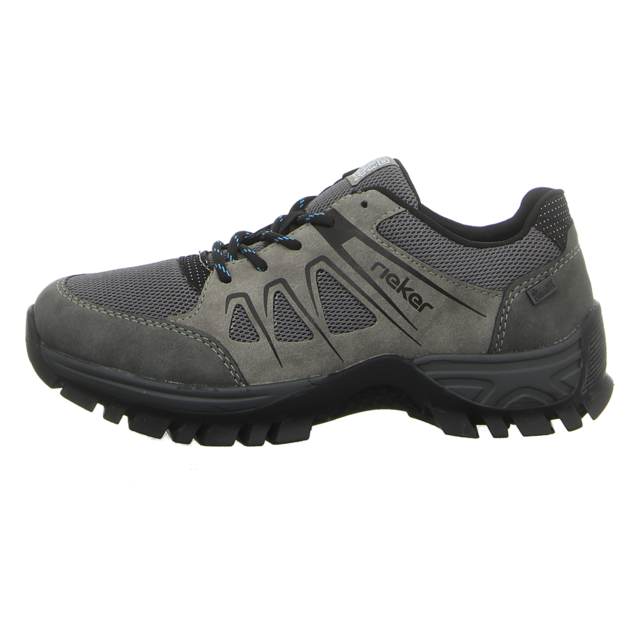 Rieker - M9801-45 - M9801-45 - grau-kombi - Schnrschuhe