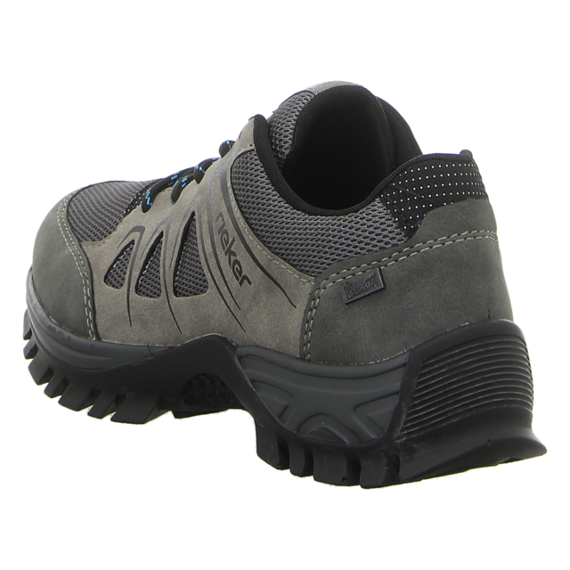 Rieker - M9801-45 - M9801-45 - grau-kombi - Schnrschuhe