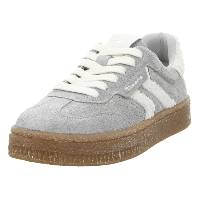 Tamaris - 1-23723-44-203 - 1-23723-44-203 - light grey/fur - Sneaker