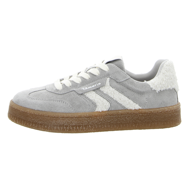 Tamaris - 1-23723-44-203 - 1-23723-44-203 - light grey/fur - Sneaker