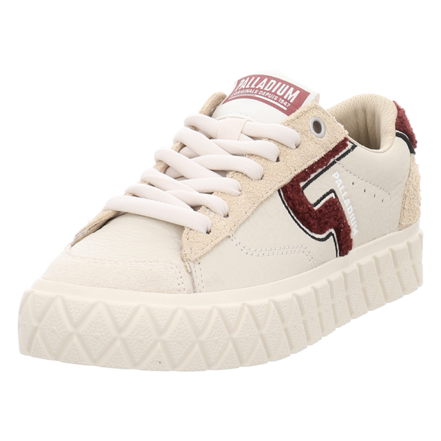 Palladium - 94662-297-M - Ace Lo Mix LTH - whitecap gray/sand - Sneaker