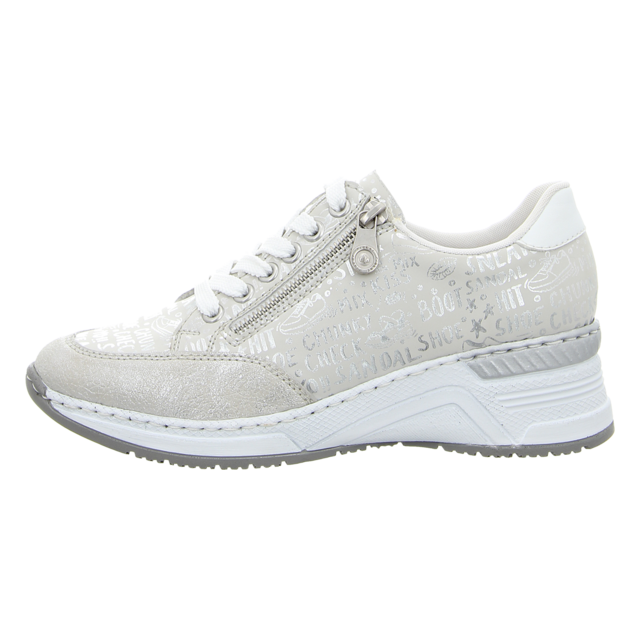 Rieker - N4316-90 - N4316-90 - silber/platin - Sneaker