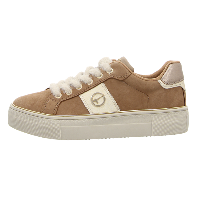 Tamaris - 1-23724-42-371 - 1-23724-42-371 - camel suede - Sneaker