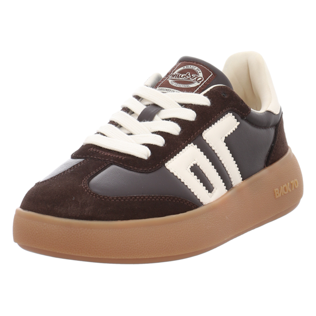 Back70 - 108025-000066 BROOKLYN FW26-N003 - Brooklyn - coffee/butter - Sneaker