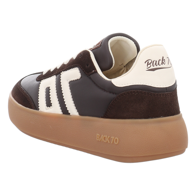Back70 - 108025-000066 BROOKLYN FW26-N003 - Brooklyn - coffee/butter - Sneaker