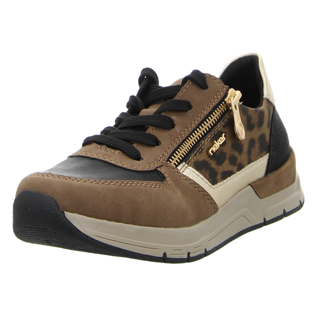 Rieker - 58902-24 - 58902-24 - braun kombi - Sneaker