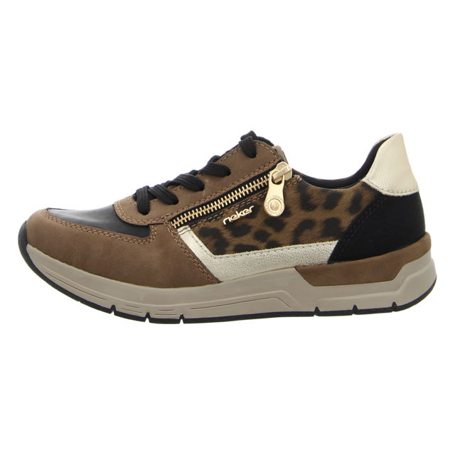 Rieker - 58902-24 - 58902-24 - braun kombi - Sneaker