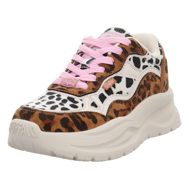 Buffalo - PD00016348 - Sprint - cream/leo/pink - Sneaker