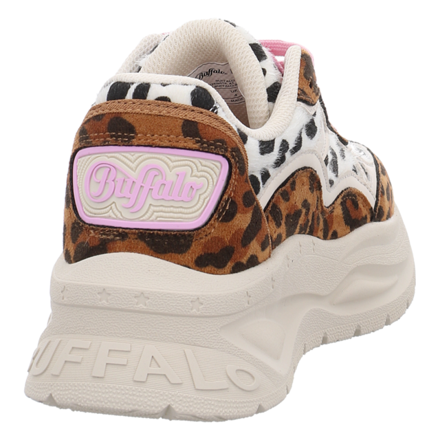 Buffalo - PD00016348 - Sprint - cream/leo/pink - Sneaker