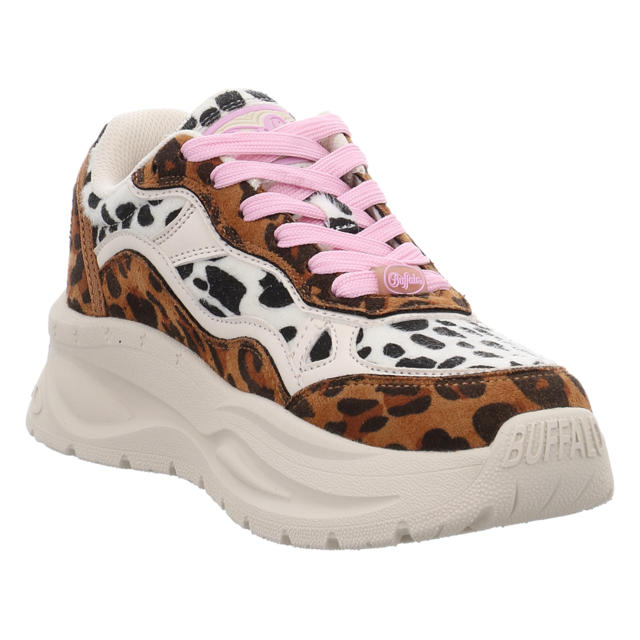 Buffalo - PD00016348 - Sprint - cream/leo/pink - Sneaker
