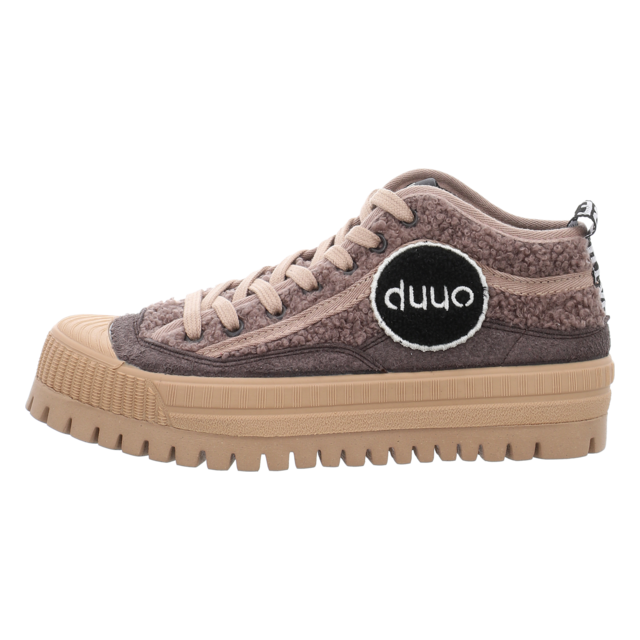 duuo - D383487 - Col Cover Plus Sheep - gris - Sneaker