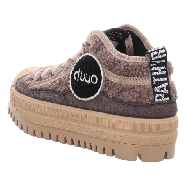 duuo - D383487 - Col Cover Plus Sheep - gris - Sneaker