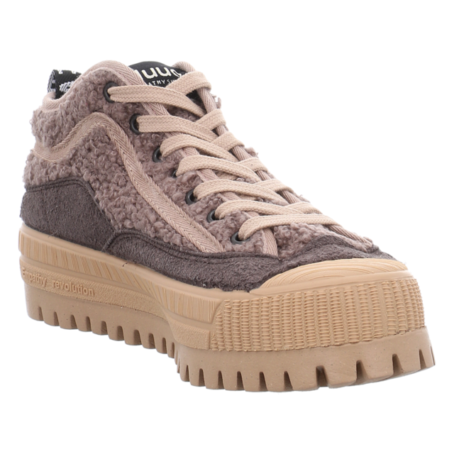 duuo - D383487 - Col Cover Plus Sheep - gris - Sneaker