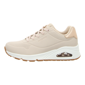 Schnrschuhe - Skechers - Uno - Shimmer Away - natural, rose gold