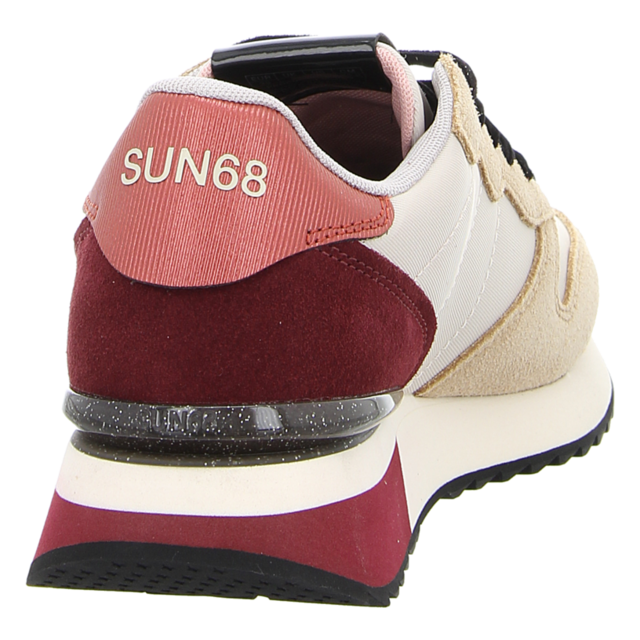 Sun68 - Z45217-1635 BEIGE/BORDEAUX - Stargirl Glitter Log - beige/bordeaux - Sneaker