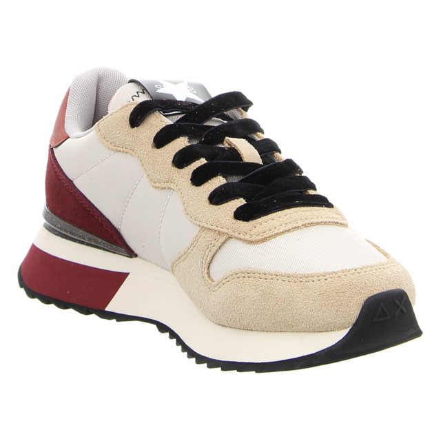 Sun68 - Z45217-1635 BEIGE/BORDEAUX - Stargirl Glitter Log - beige/bordeaux - Sneaker