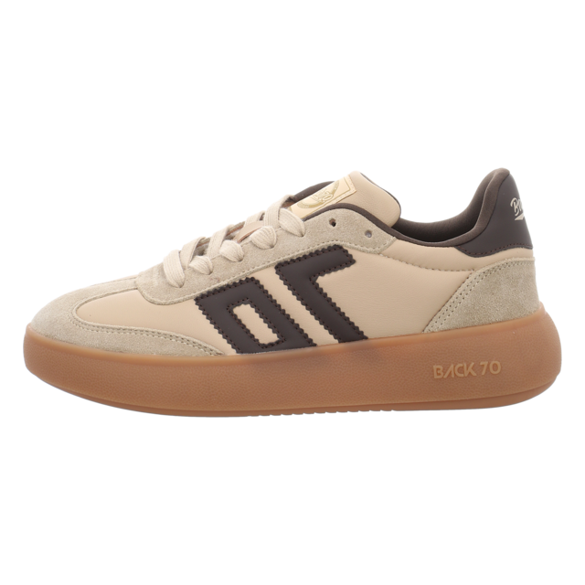 Back70 - 108025-000070 BROOKLYN FW26-N007 - Brooklyn - beige/coffee - Sneaker