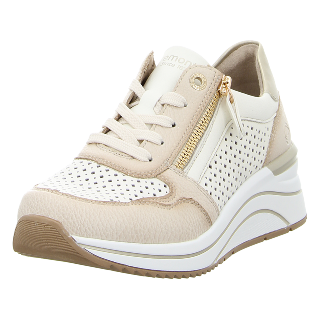 Remonte - D0T14-81 - D0T14-81 - weiss kombi - Schnrschuhe