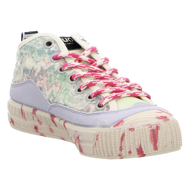 duuo - D383800 - Col Cover Marble 800 - beige-kombi - Sneaker