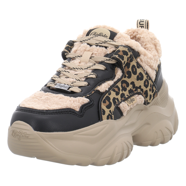Buffalo - PD00018350 - Bliss warm - beige/black/leo - Sneaker