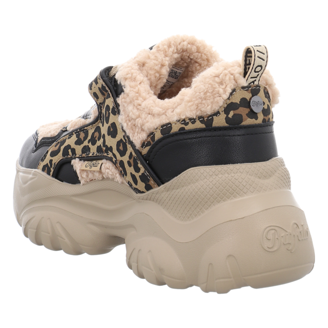 Buffalo - PD00018350 - Bliss warm - beige/black/leo - Sneaker