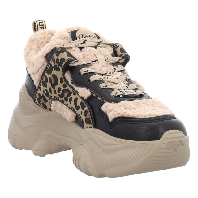 Buffalo - PD00018350 - Bliss warm - beige/black/leo - Sneaker