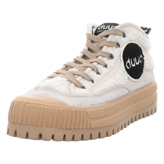 duuo - D383486 - Col Cover Plus Sheep - beige - Sneaker