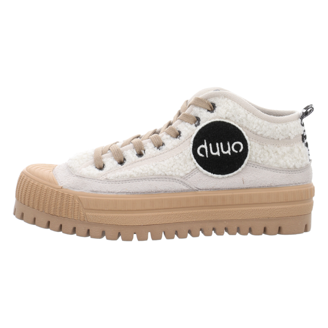 duuo - D383486 - Col Cover Plus Sheep - beige - Sneaker
